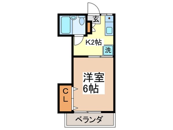 メゾンⅢの物件間取画像